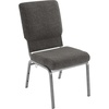 Charcoal Gray Fabric/Silver Vein Frame