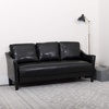 image:imageFlash Furniture Asti Upholstered Sofa in Black LeatherSoft