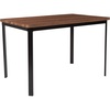 image:imageFlash Furniture Avalon 30 x 4575 Rectangular Dining Table in Coffee Wood Finish