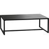 image:imageFlash Furniture Brock Commercial Grade Steel Modern Patio Coffee Table Rectangular Outdoor Coffee Table with Textured Top and Square Leg Frame Black