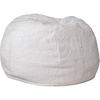 image:imageFlash Furniture Dillon Small Teal Furry Bean Bag Chair for Kids and TeensWhite Furry