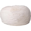 image:imageFlash Furniture Duncan Sherpa Bean Bag Chair Classic Refillable Bean Bag Chair for Kids and Teens Large GrayWhite Furry