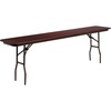 image:imageFlash Furniture Floyd 8Foot High Pressure Mahogany Laminate Folding Training Table