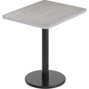 image:imageFlash Furniture Graniss 24 x 30 Rectangular Gray Laminate Table Top with 18 Round Table Height BaseGrey