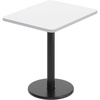 image:imageFlash Furniture Graniss 24 x 30 Rectangular Gray Laminate Table Top with 18 Round Table Height BaseWhite