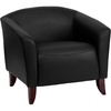 image:imageFlash Furniture HERCULES Imperial Series Brown LeatherSoft ChairBlack