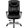 image:imageFlash Furniture HERCULES Series Big amp Tall 400 lb Rated Black Fabric Executive Ergonomic Office Chair with Silver Adjustable ArmsBlack Leathersoft
