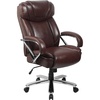 image:imageFlash Furniture HERCULES Series Big amp Tall 500 lb Rated Black LeatherSoft Executive Swivel Ergonomic Office Chair with Extra Wide SeatBrown