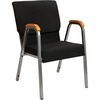 Black Fabric/Silver Vein Frame