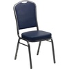 Navy Vinyl/Silver Vein Frame