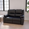 image:imageFlash Furniture Harmony Series Black LeatherSoft Loveseat with Two BuiltIn ReclinersBlack Leathersoft