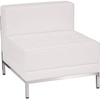 image:imageFlash Furniture Hercules Imagination Series Contemporary Gray Leathersoft Middle ChairMelrose White