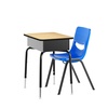 Natural Top/Navy Chair