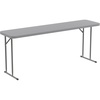 image:imageFlash Furniture Kathryn 5 Pack 6Foot Rectangle Granite White Plastic Folding TrainingSeminar TableGrey