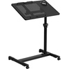 image:imageFlash Furniture Macon Black Adjustable Height Steel Mobile Computer DeskBlack
