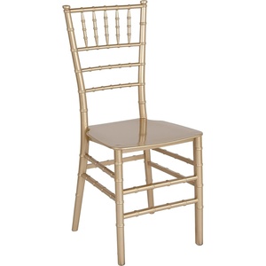 image:imageFlash Furniture 2 Pack HERCULES Series Champagne Resin Stacking Chiavari ChairGold