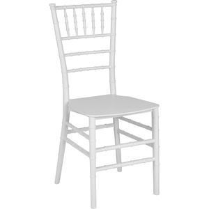 image:imageFlash Furniture 2 Pack HERCULES Series Champagne Resin Stacking Chiavari ChairWhite