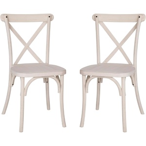 image:imageFlash Furniture 2pack Advantage White Resin XBack ChairWhite