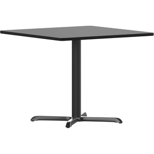 image:imageFlash Furniture 36 Square Natural Laminate Table Top with 30 x 30 Table Height BaseBlack