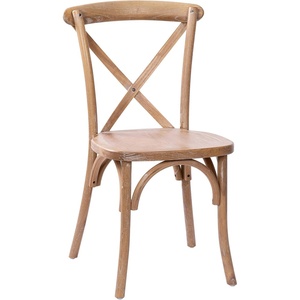 image:imageFlash Furniture Advantage Light Brown XBack ChairMedium White Grain