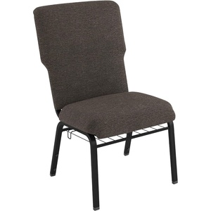 image:imageFlash Furniture Advantage Maroon Discount Church Chair  21 in WideFossil FabricBlack Frame