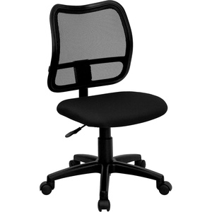 image:imageFlash Furniture Alber MidBack Black Mesh Swivel Task Office ChairBlack