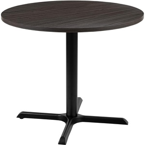 image:imageFlash Furniture Chapman 36 Round Multipurpose Conference Table Business Meeting Table for Office and Conference Rooms Rustic GrayRustic Gray