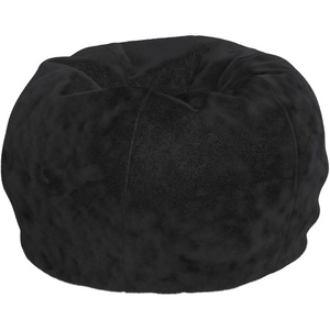image:imageFlash Furniture Dillon Small Teal Furry Bean Bag Chair for Kids and TeensBlack Furry