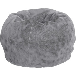 image:imageFlash Furniture Dillon Small Teal Furry Bean Bag Chair for Kids and TeensGray Furry