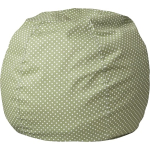 image:imageFlash Furniture Dillon Small Teal Furry Bean Bag Chair for Kids and TeensGreen Dot