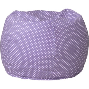 image:imageFlash Furniture Dillon Small Teal Furry Bean Bag Chair for Kids and TeensLavender Dot