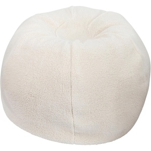 image:imageFlash Furniture Dillon Small Teal Furry Bean Bag Chair for Kids and TeensNatural Sherpa