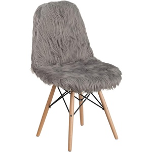 image:imageFlash Furniture Dinings 1 PackSponge Fabric Steel Beechwood Light PinkCharcoal Gray