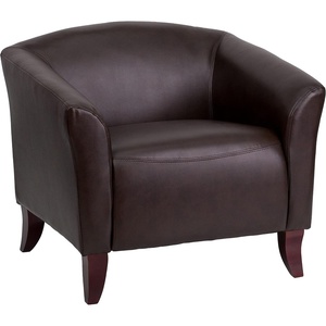 image:imageFlash Furniture HERCULES Imperial Series Brown LeatherSoft ChairBrown