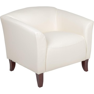 image:imageFlash Furniture HERCULES Imperial Series Brown LeatherSoft ChairIvory
