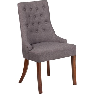 image:imageFlash Furniture HERCULES Paddington Series Grey Fabric Tufted ChairGray Fabric