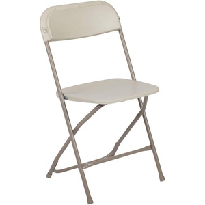 image:imageFlash Furniture Hercules Series Plastic Folding Chair Brown  10 Pack 650LB Weight Capacity Comfortable Event ChairLightweight Folding ChairBeige