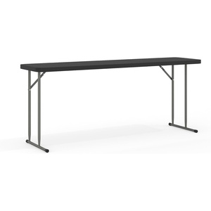 image:imageFlash Furniture Kathryn 5 Pack 6Foot Rectangle Granite White Plastic Folding TrainingSeminar TableBlack