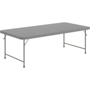 image:imageFlash Furniture Paige 493 Classroom Activity Table for School and Home HeavyDuty Rectangular Plastic Activity Table for Kids WhiteGranite Gray