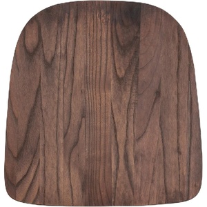 image:imageFlash Furniture Perry Rustic Walnut Wood Seat for Colorful Metal ChairsSet of 4