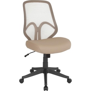 image:imageFlash Furniture Salerno Series High Back Red Mesh Office ChairLight Brown