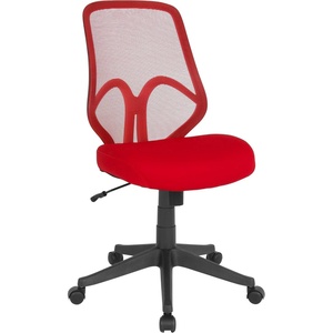 image:imageFlash Furniture Salerno Series High Back Red Mesh Office ChairRed