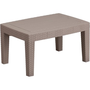 image:imageFlash Furniture Seneca Light Gray Faux Rattan Coffee Table