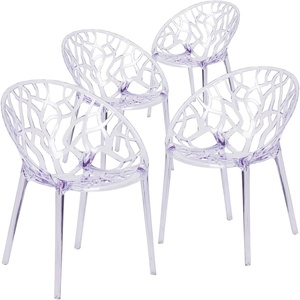 image:imageFlash Furniture Specter Series Transparent Stacking Side ChairSet of 4