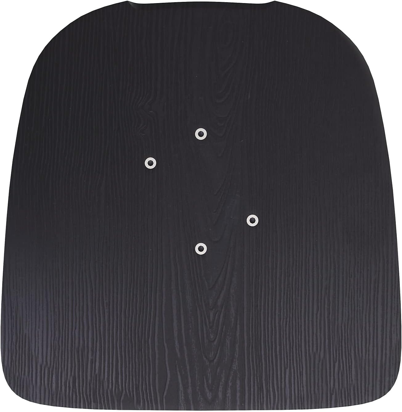 image:imageFlash Furniture Perry Set of 4 Poly Resin Wood Seat  Mint Polystyrene  Rounded Edges for Comfort  For Colorful Metal Chairs and Stools  IndoorOutdoorBlack