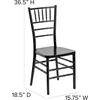 image:imageFlash Furniture 2 Pack HERCULES PREMIUM Series Black Resin Stacking Chiavari Chair1
