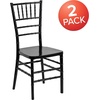 image:imageFlash Furniture 2 Pack HERCULES PREMIUM Series Black Resin Stacking Chiavari Chair2