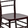 image:imageFlash Furniture 2 Pack HERCULES PREMIUM Series Mahogany Resin Stacking Chiavari Chair1