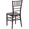 image:imageFlash Furniture 2 Pack HERCULES PREMIUM Series Mahogany Resin Stacking Chiavari Chair1