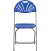 image:imageFlash Furniture 2 Pack HERCULES Series 650 lb Capacity White Plastic Fan Back Folding ChairBlue